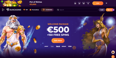 Duxcasino sitevoorbeeld