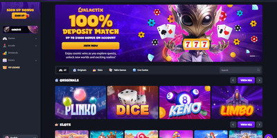 Anteprima del sito Galactix