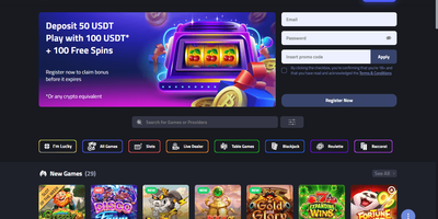 mBitCasino sitevoorbeeld