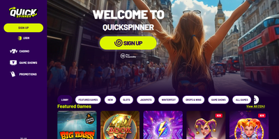 Quickspinner sitevoorbeeld