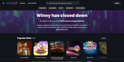 معاينة Winny للموقع