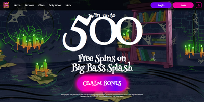 Aperçu du site Wizard Slots